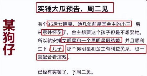 狗仔周二爆料视频,视频揭秘娱乐圈惊人内幕  第3张